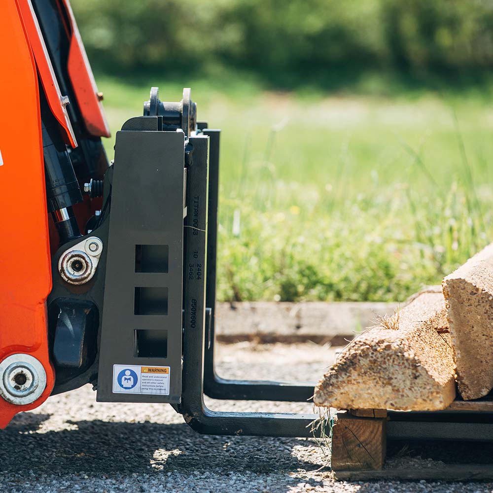 Economy Series Pallet Fork Frame Attachment | Frame Only