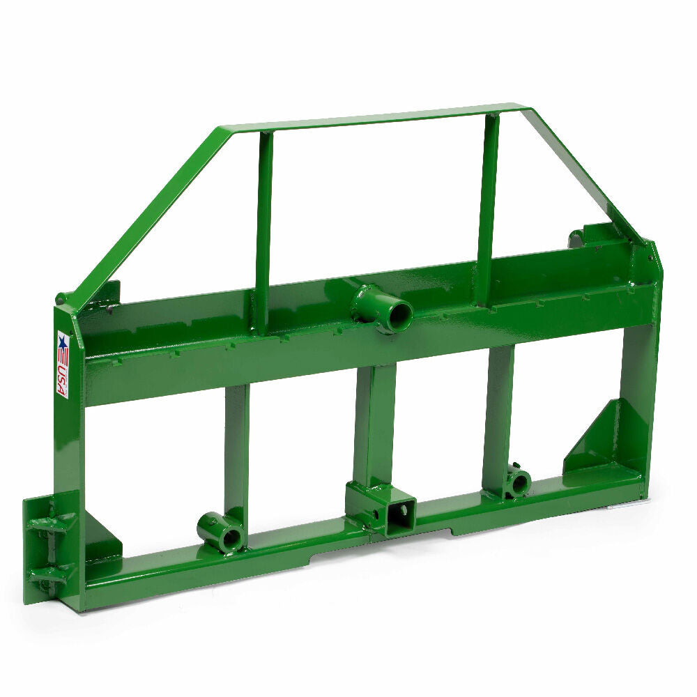 Standard Series USA Made Pallet Fork Attachment, Fits John Deere Tractors | Frame Only - view 1