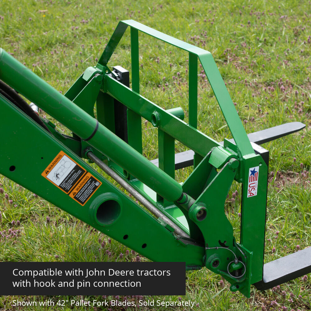 Standard Series USA Made Pallet Fork Attachment, Fits John Deere Tractors | Frame Only - view 39