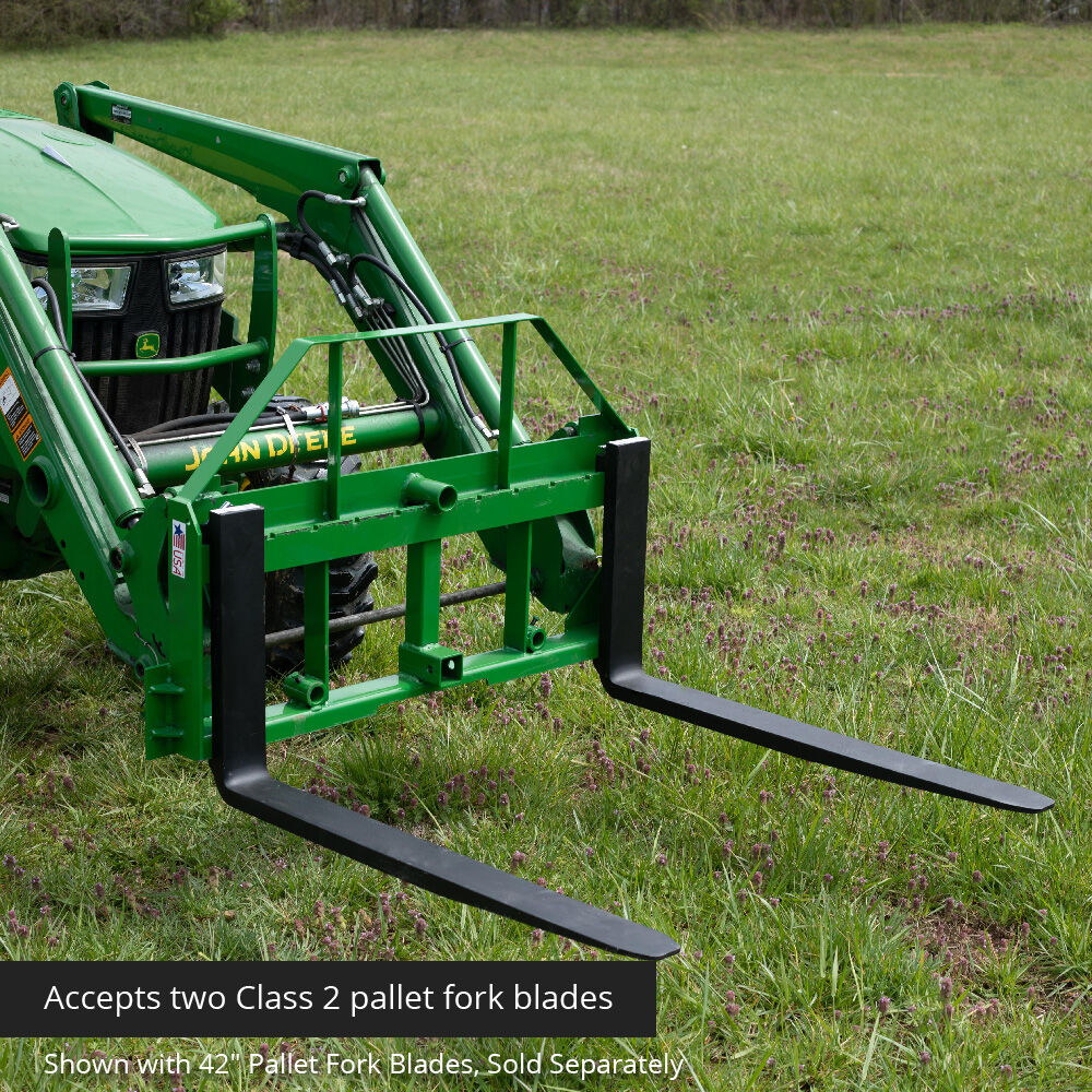 Standard Series USA Made Pallet Fork Attachment, Fits John Deere Tractors | Frame Only - view 4