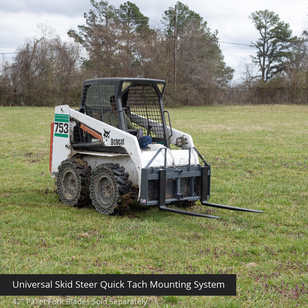 SCRATCH AND DENT - UA Pallet Fork Hay Frame Attachment with Rack and Receiver Hitch