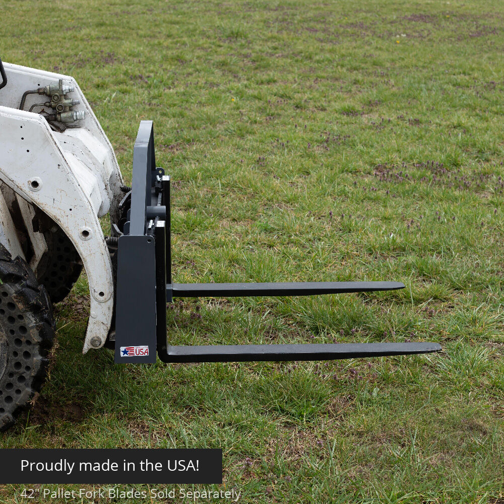 SCRATCH AND DENT - UA Pallet Fork Hay Frame Attachment with Rack and Receiver Hitch - view 4