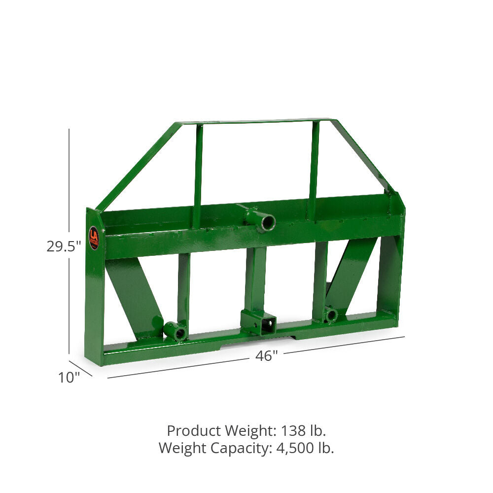 Standard Series USA Made Global Euro Pallet Fork Attachment | Frame Only - view 7