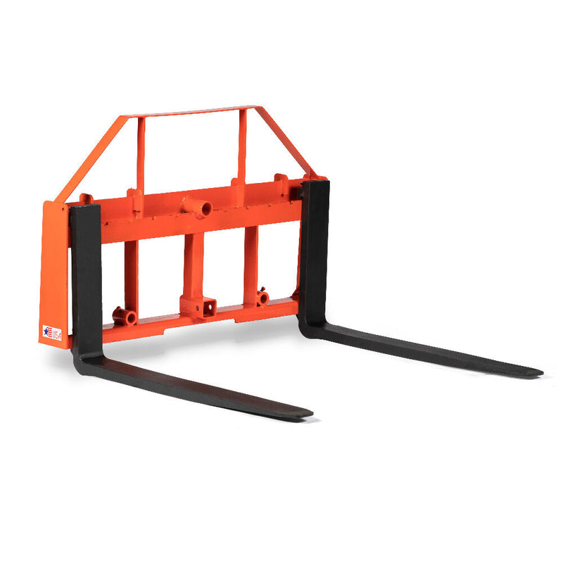 Standard Series USA Made Pallet Fork Frame Attachment | Frame + 48" Blades