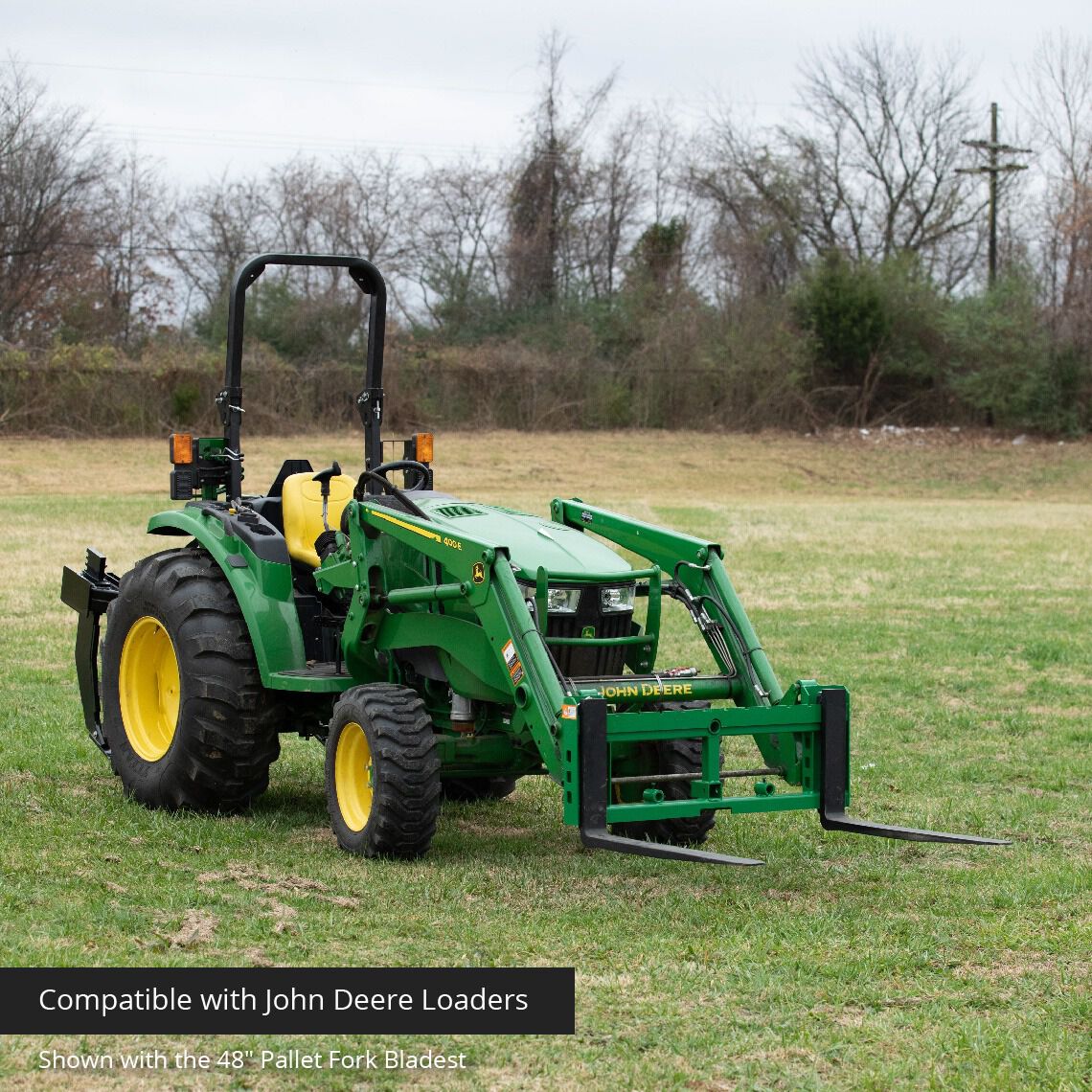 SCRATCH AND DENT - John Deere Pallet Fork Attachment, 36" Fork Blades - FINAL SALE