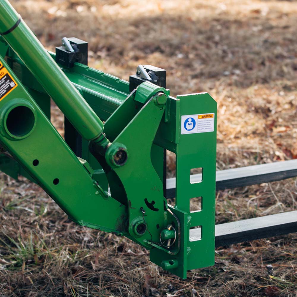 Economy Series Pallet Fork Frame Attachment, Fits John Deere Tractors | Frame + 42" Blades - view 19