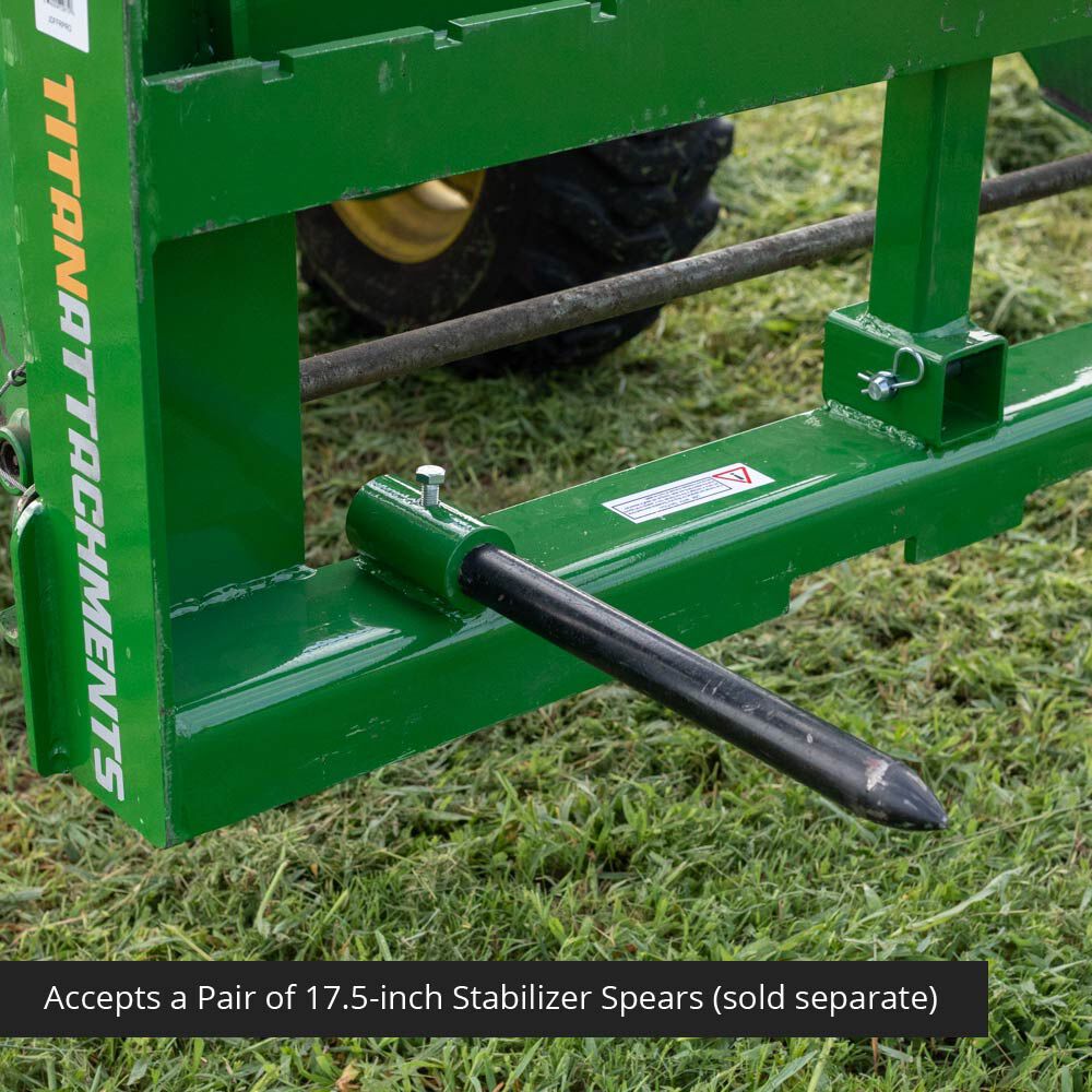 Pro Series Pallet Fork Frame Attachment, Fits John Deere Tractors | Frame Only - view 42