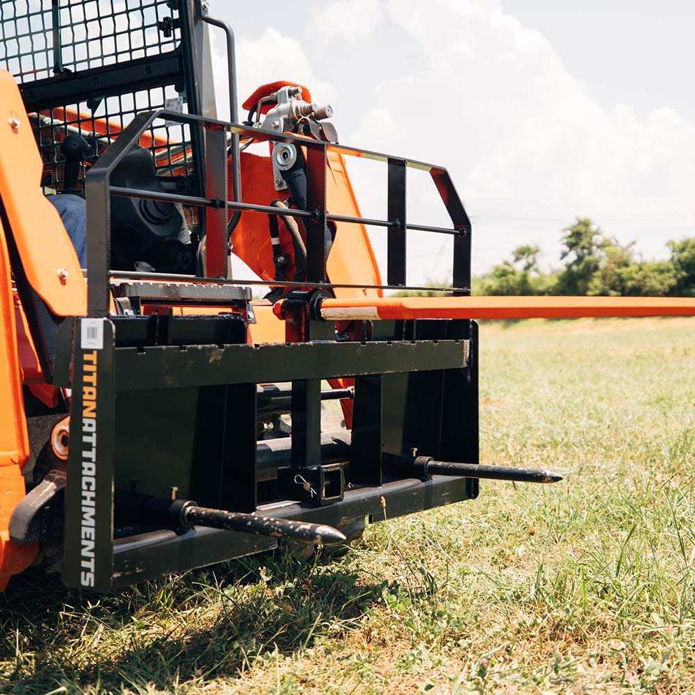 Pro Series Hay Frame Attachment | 32" Main Spear + 17.5" Stabilizers - view 3