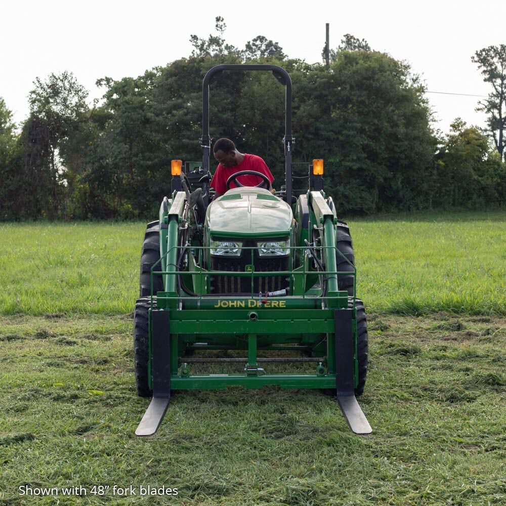 Pro Series Pallet Fork Frame Attachment, Fits John Deere Tractors | Frame + 36" Blades - view 4