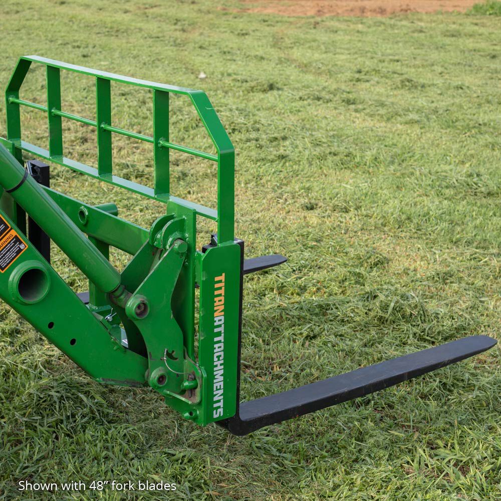 Pro Series Pallet Fork Frame Attachment, Fits John Deere Tractors | Frame + 36" Blades - view 7