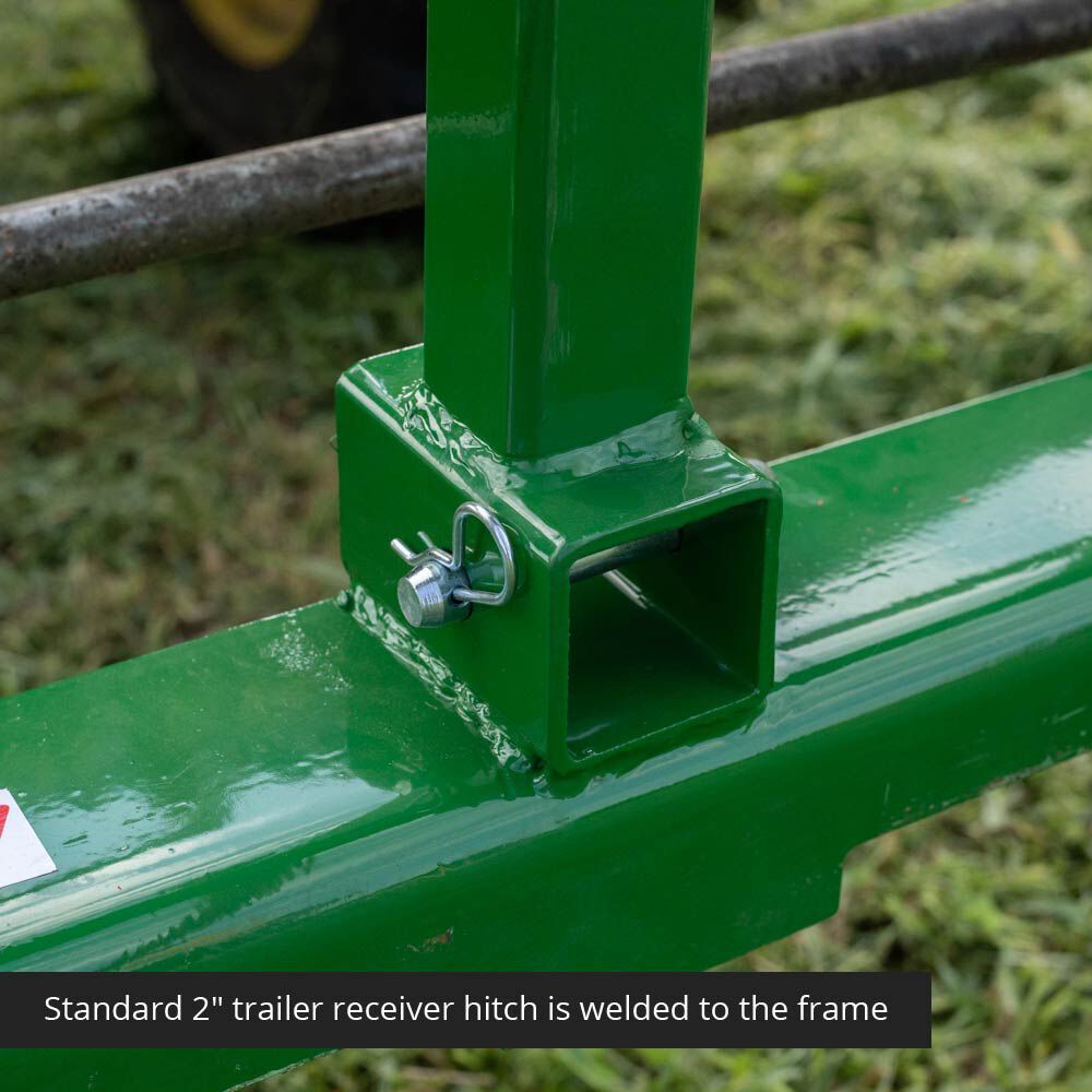 Pro Series Pallet Fork Frame Attachment, Fits John Deere Tractors | Frame + 48" Blades - view 26