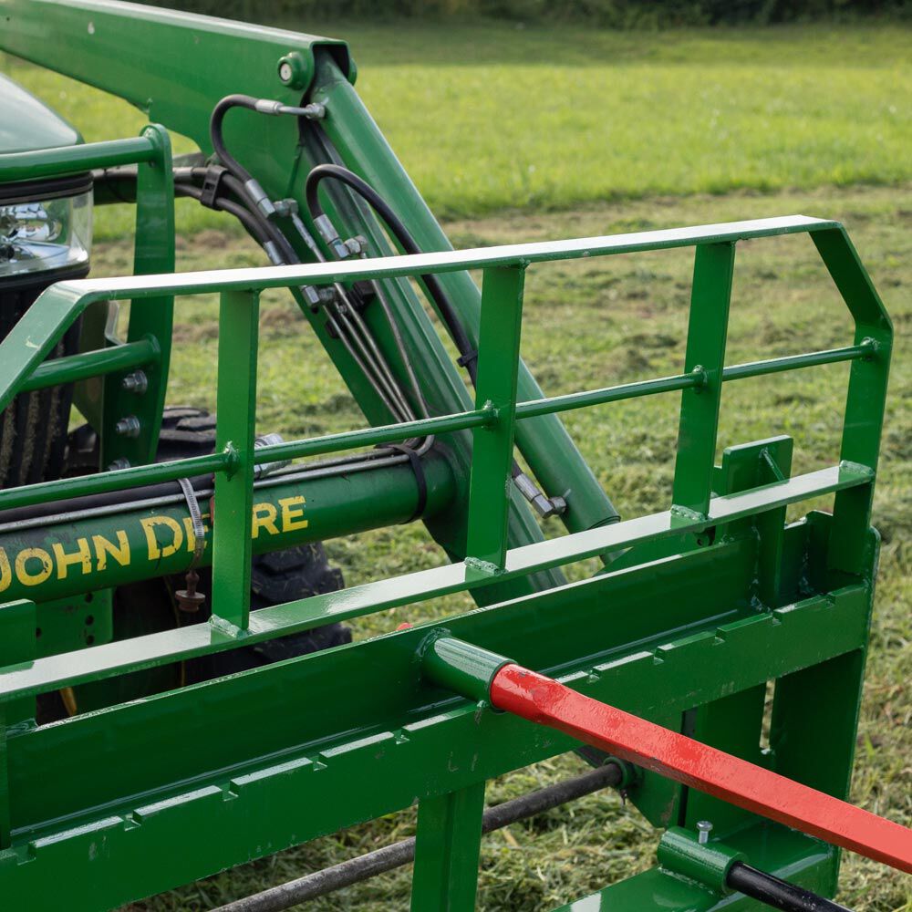 Pro Series Hay Frame Attachment, Fits John Deere Tractors | 49" Main Spear + 17.5" Stabilizers - view 30