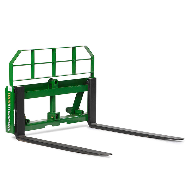 Pro Series Global Euro Pallet Fork Frame, Fits John Deere Tractors | Frame + 36" Blades