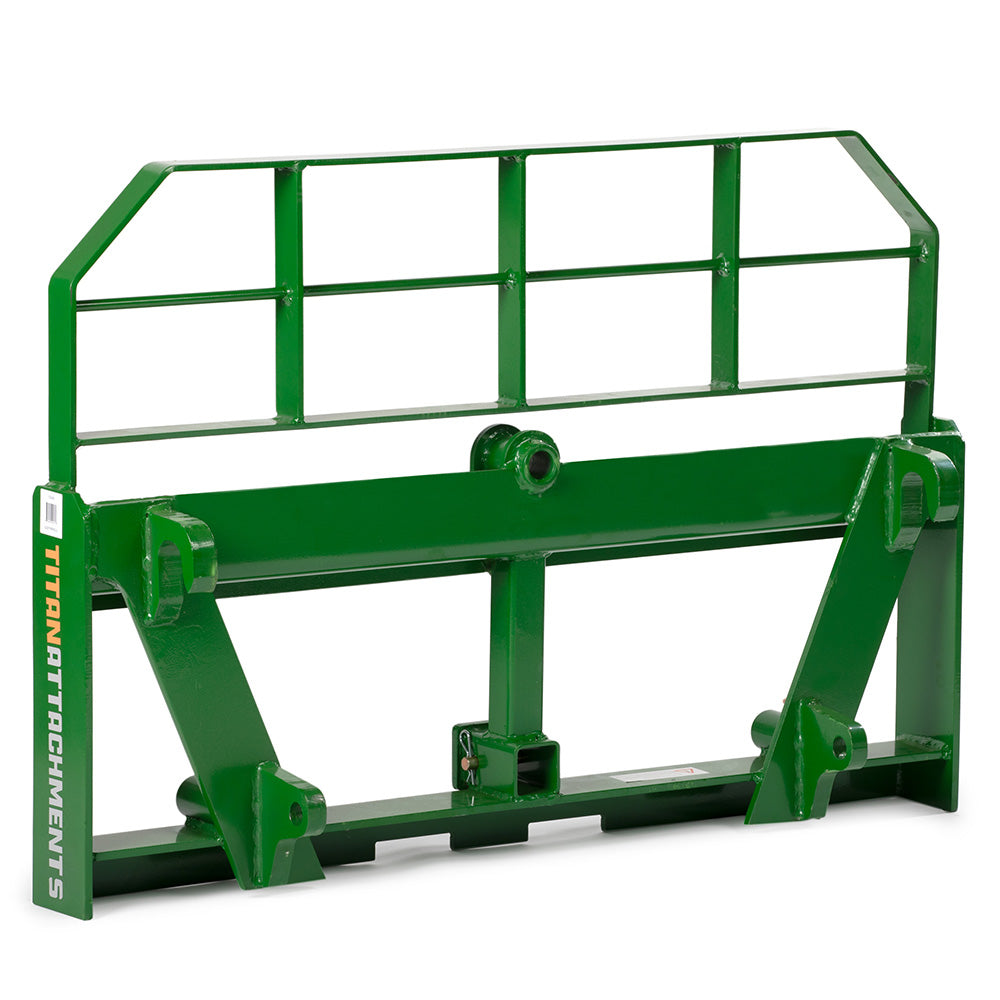 Pro Series Global Euro Hay Frame Attachment, Fits John Deere Tractors | 32" Main Spear + 17.5" Stabilizers