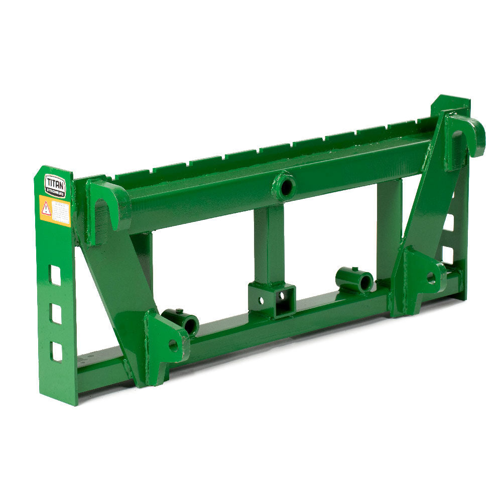 Economy Series Global Euro Pallet Fork Frame, Fits John Deere Tractors | Frame + 36" Blades - view 2