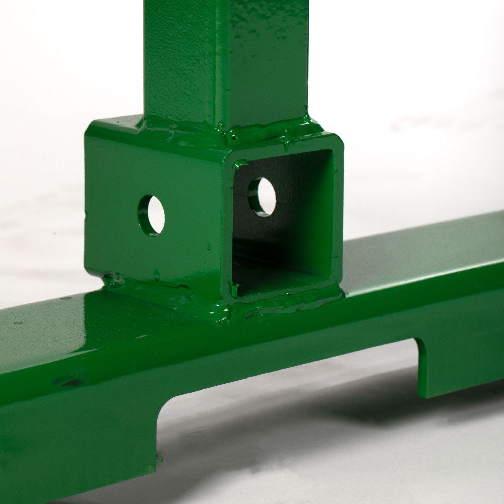 Economy Series Global Euro Hay Frame Attachment, Fits John Deere Tractors | 32" Main Spear + 17.5" Stabilizers - view 6