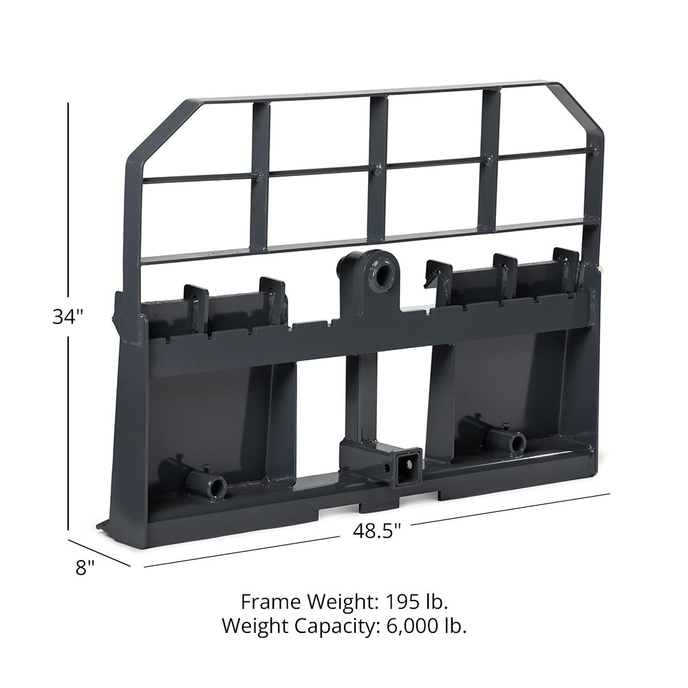 Pro Series USA Made Pallet Fork Frame Attachment | Frame Only - view 50