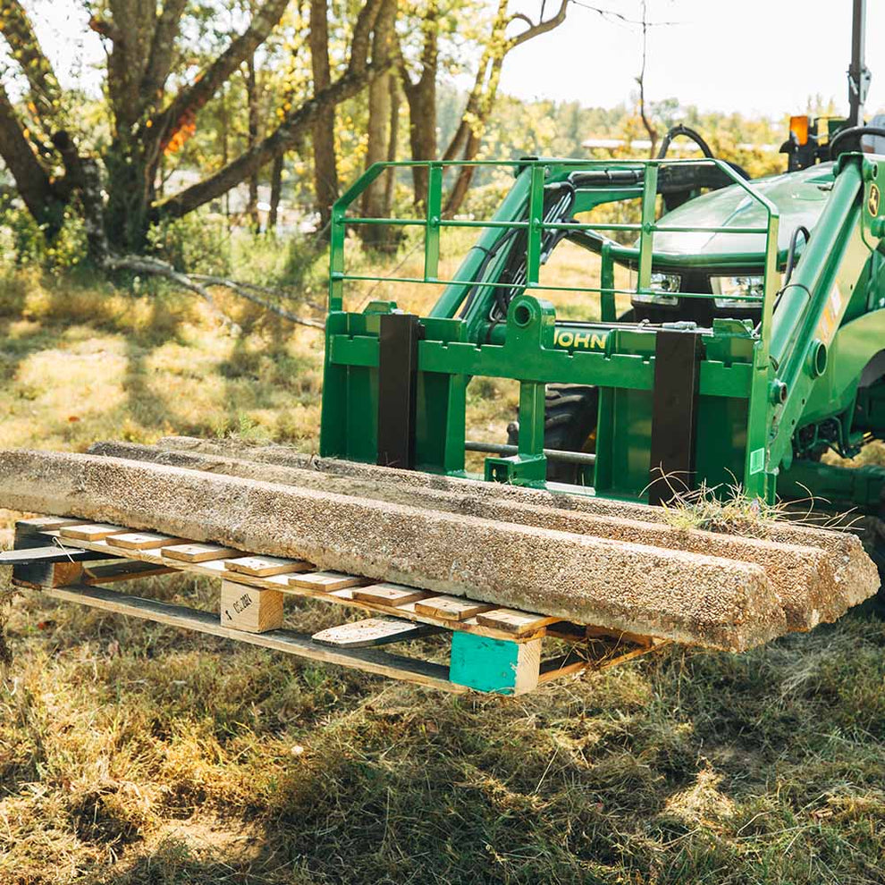 USA Made Pro Series Pallet Fork Frame Attachment, Fits John Deere Hook ...