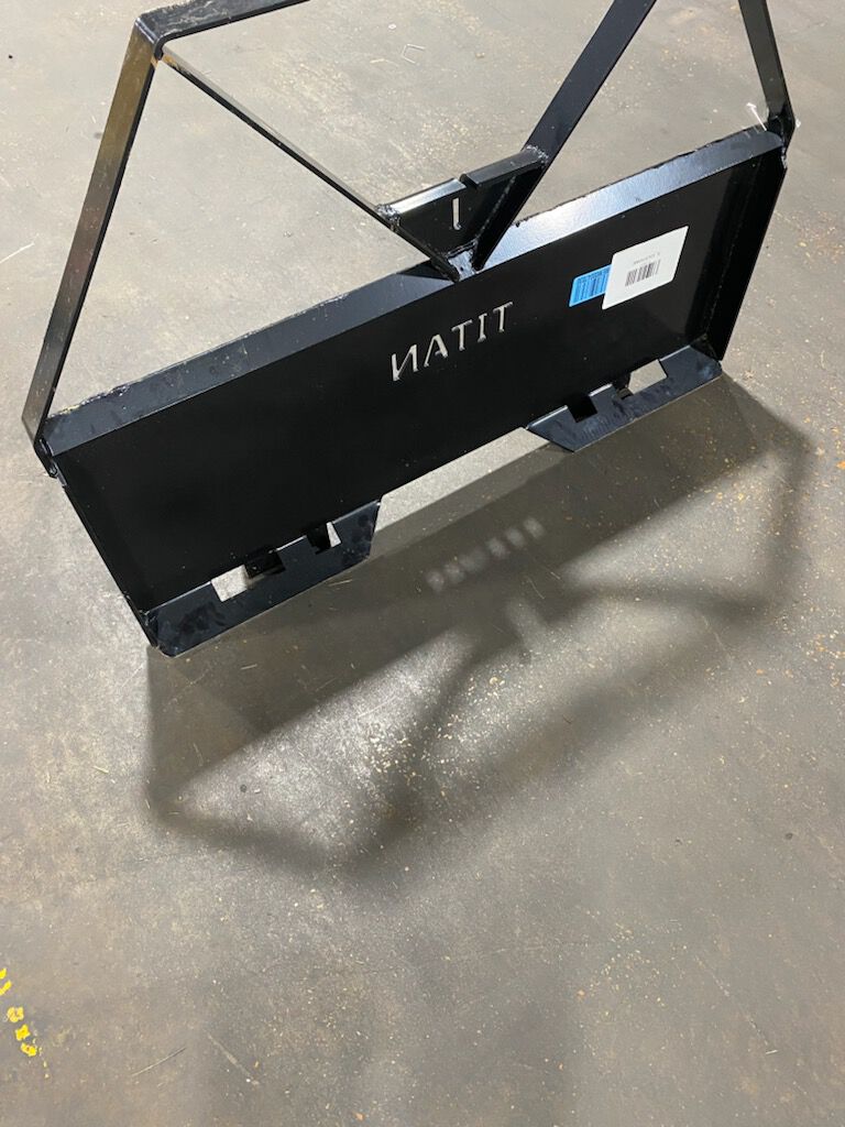 Scratch and Dent, Pin on Pallet Fork Frame – Skid Steer Quick Tach ...
