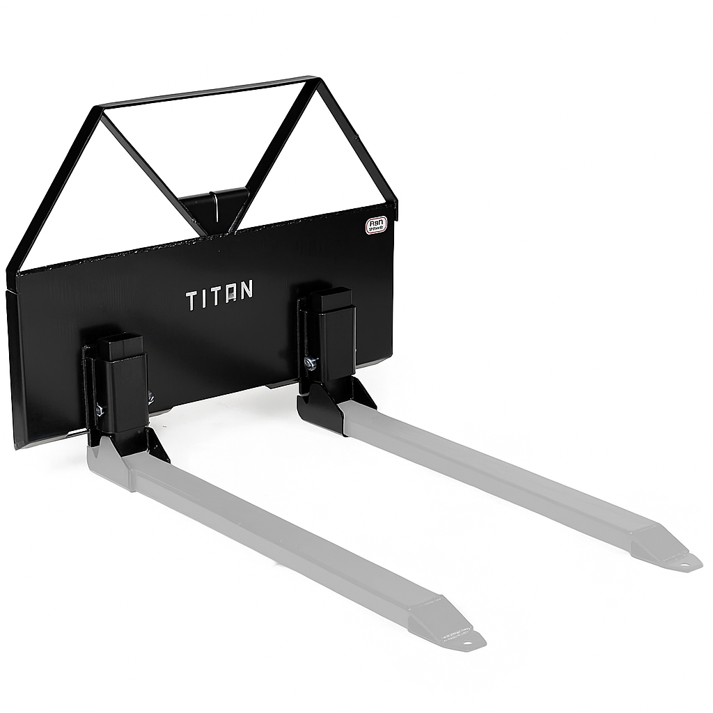 Scratch and Dent, Pin on Pallet Fork Frame – Skid Steer Quick Tach - view 1