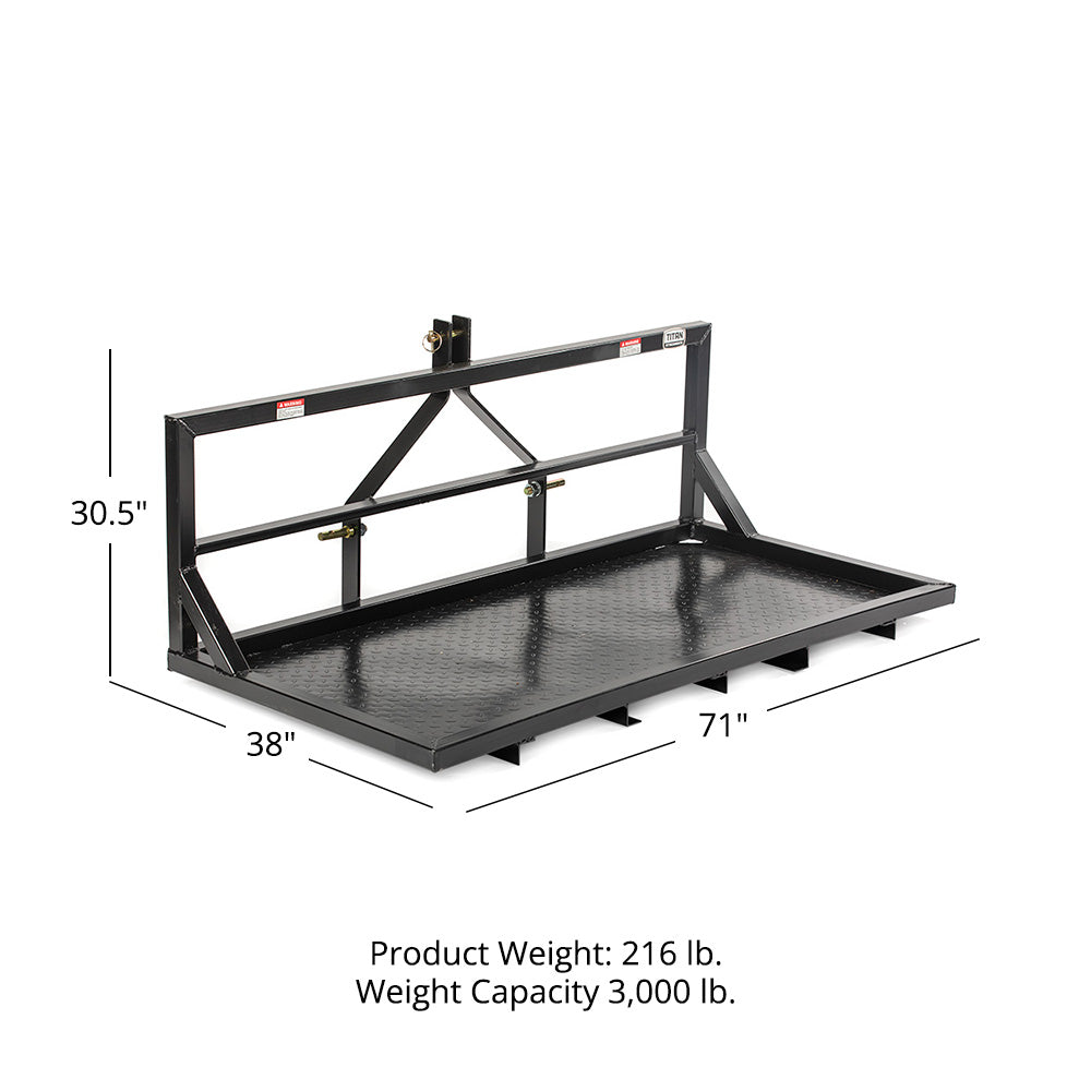 3 Point Carry All with Steel Platform - Platform Width: 6' | 6' - view 20