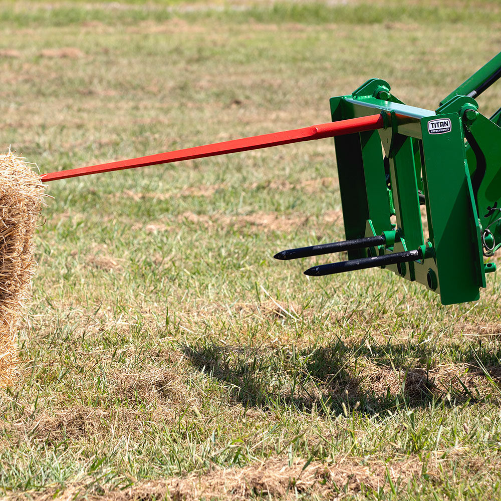 HD Hay Frame with Stabilizers Fits John Deere Tractors | Frame + 49" Spear - view 12