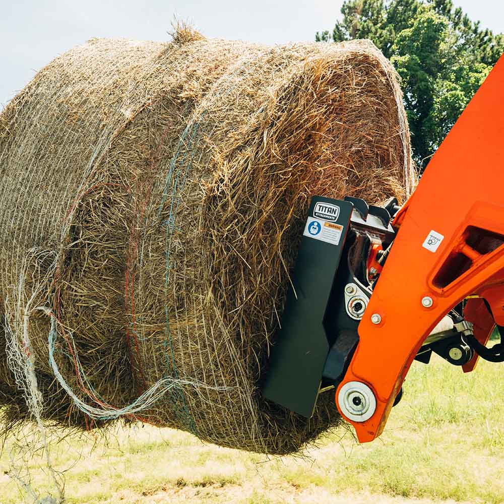 Hay Net Frame Heavy-Duty Hay Frame - Optional Hay Spears | Titan Attachments