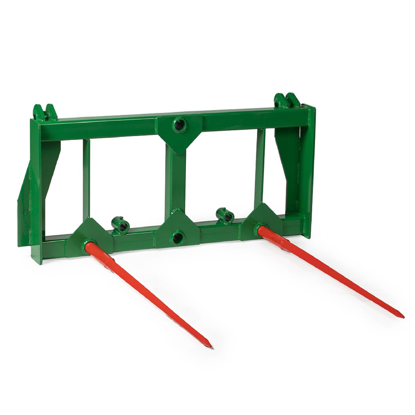 HD Hay Frame Fits John Deere Tractors - Number of Hay Spears: 2 - Hay Bale Spear Length: Frame + 49" Spear | 2 / Frame + 49" Spear - view 3