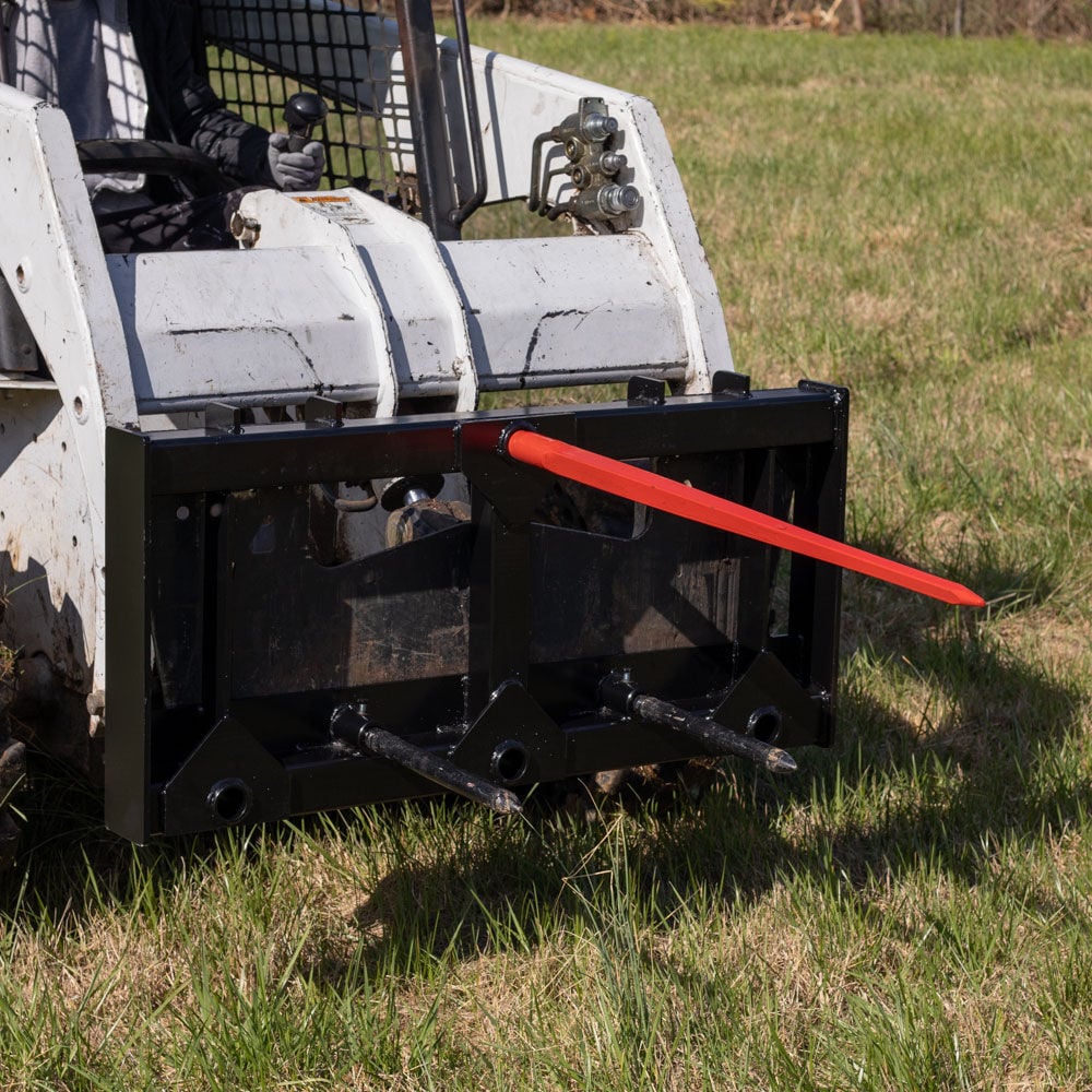 SCRATCH AND DENT - HD Skid Steer Hay Spear Frame Only - FINAL SALE