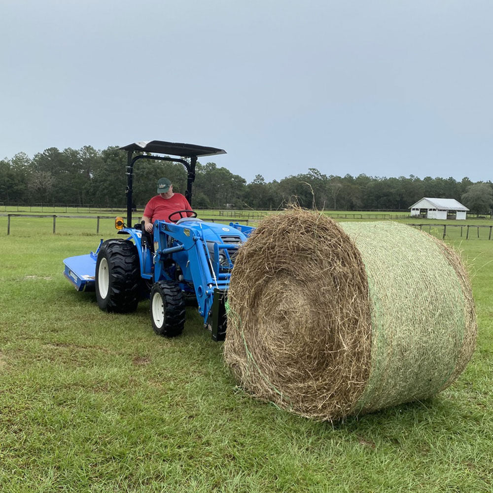 Skid Steer Hay Spear Quick Tach Attachment | Frame Only