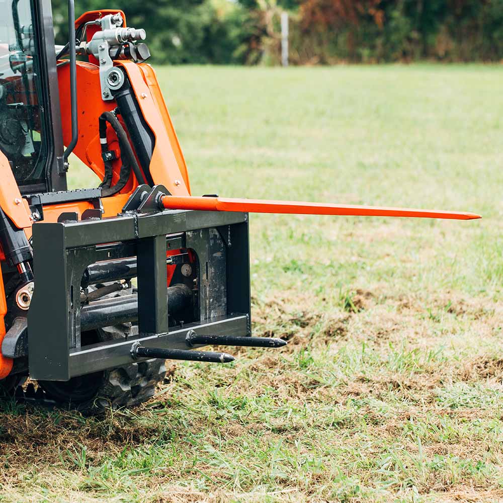 Skid Steer Hay Frame Attachment | Frame + 49" Spear