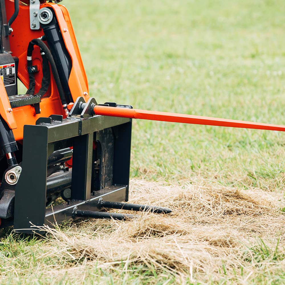 Skid Steer Hay Frame Attachment | Frame + 49" Spear