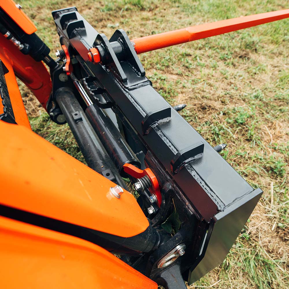 Skid Steer Hay Frame Attachment | Frame + 49" Spear - view 9