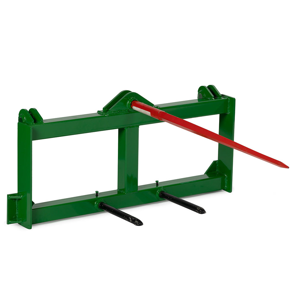 Hay Frame Attachment Fits John Deere Tractors | Frame + 49" Spear - view 1