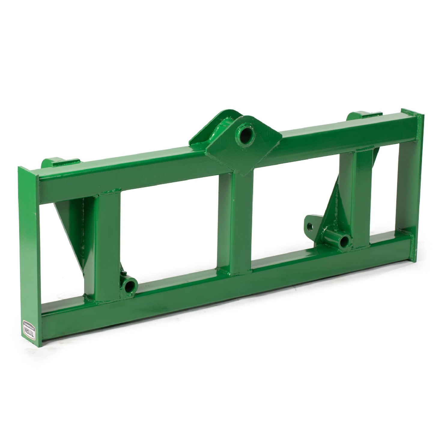 Global Euro Hay Frame Attachment Fits John Deere Tractors - Color: Green - Hay Bale Spear Length: Frame Only | Green / Frame Only - view 52