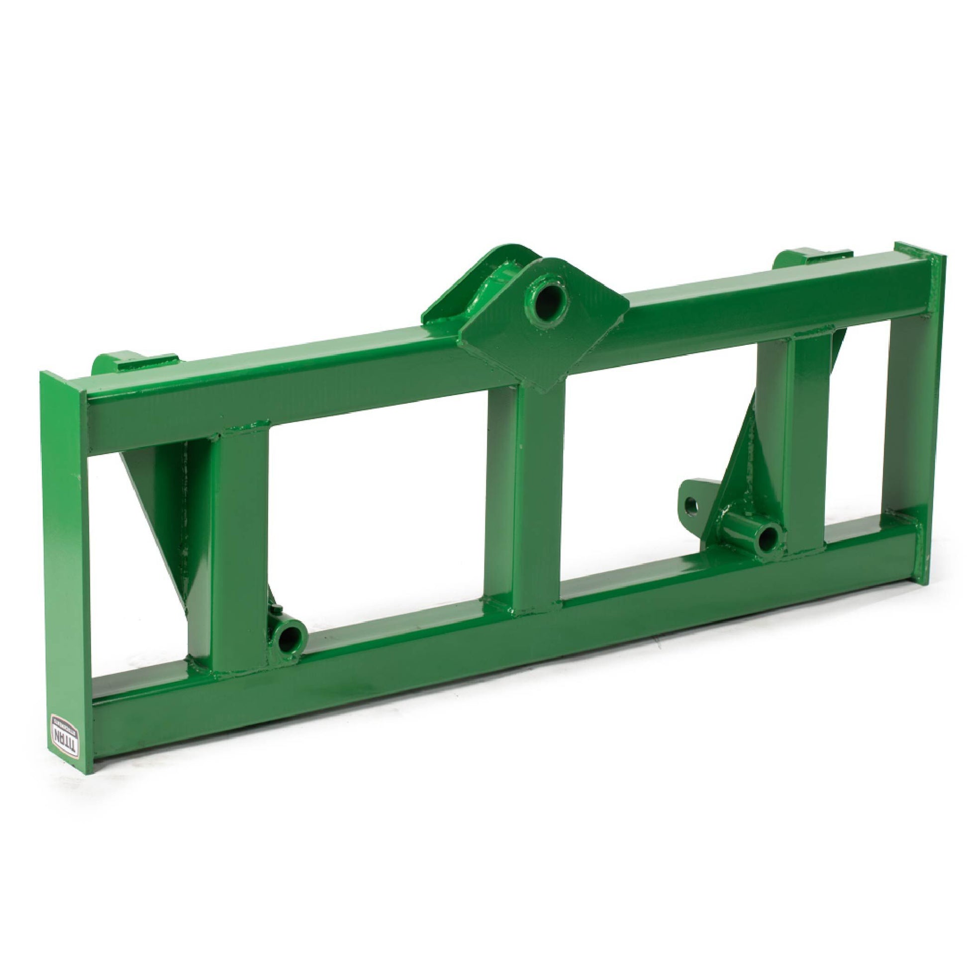 Global Euro Hay Frame Attachment Fits John Deere Tractors - Color: Green - Hay Bale Spear Length: Frame Only | Green / Frame Only