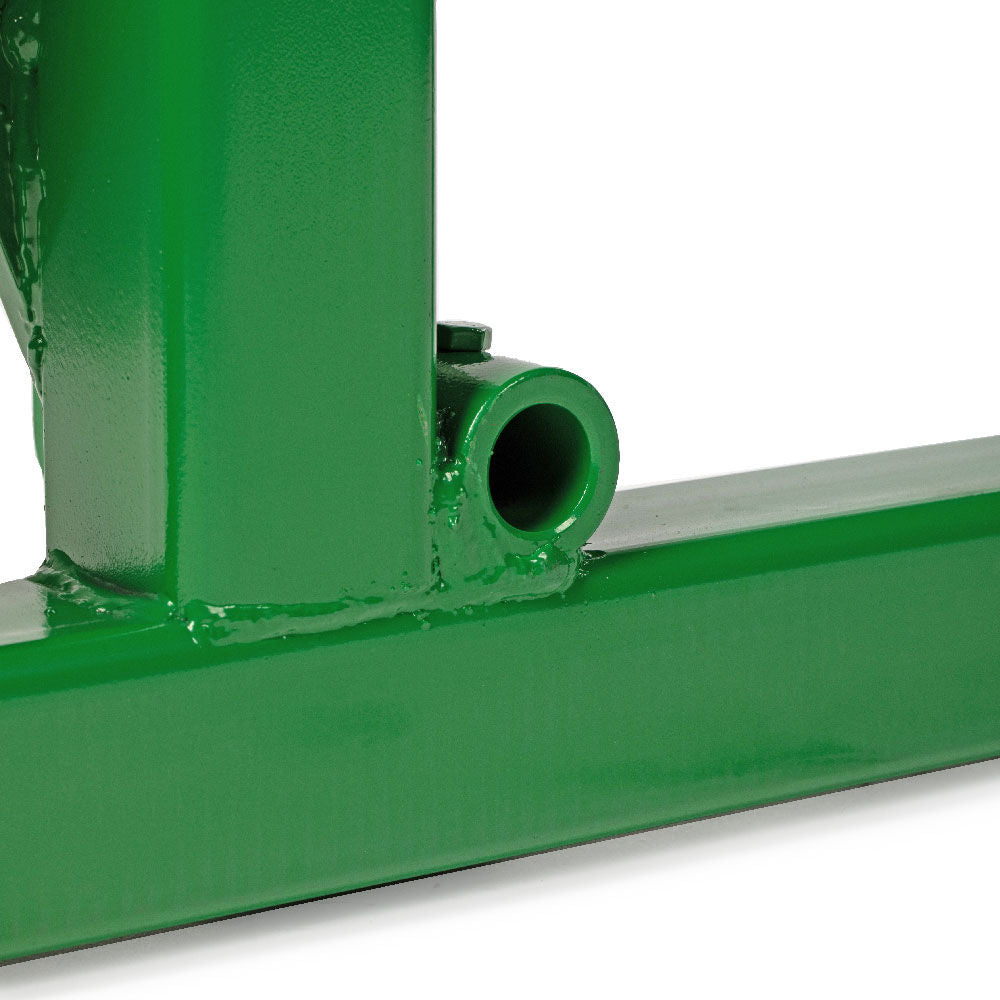 Global Euro Hay Frame Attachment Fits John Deere Tractors - Color: Green - Hay Bale Spear Length: Frame Only | Green / Frame Only - view 55