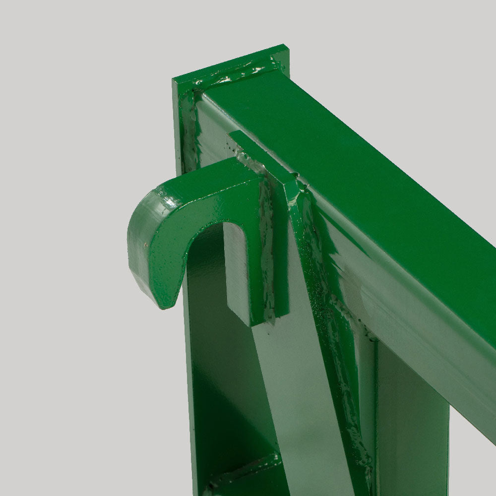 SCRATCH AND DENT - Global Euro Style Hay Spear Frame John Deere Green - FINAL SALE - view 6