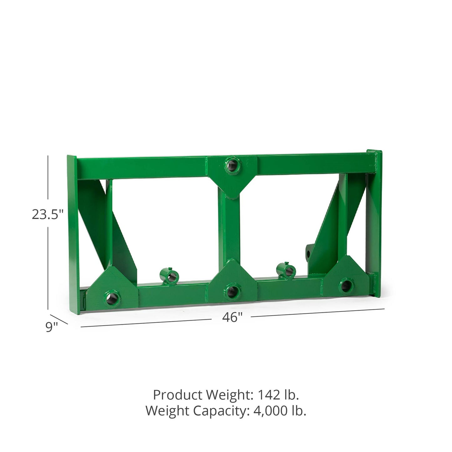 HD Global Euro Hay Frame Attachment with Stabilizers, Fits John Deere Tractors | Frame Only - view 36