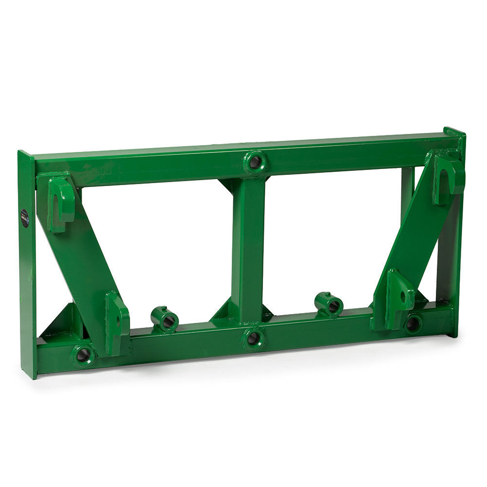 HD Global Euro Hay Frame Attachment, Fits John Deere Tractors - Number of Hay Spears: 3 - Hay Spear Length: Frame + 49" Spear | 3 / Frame + 49" Spear