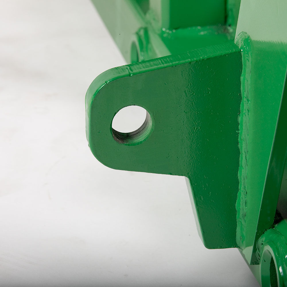 HD Global Euro Hay Frame Attachment, Fits John Deere Tractors - Number of Hay Spears: 3 - Hay Spear Length: Frame + 49" Spear | 3 / Frame + 49" Spear - view 8