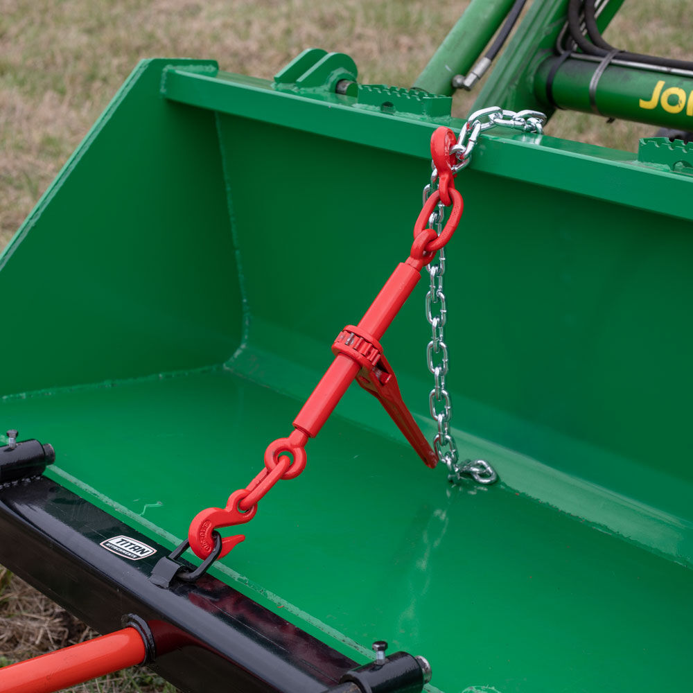 Universal Hay Bale Spear Bucket Attachment | Frame + 49" Spear