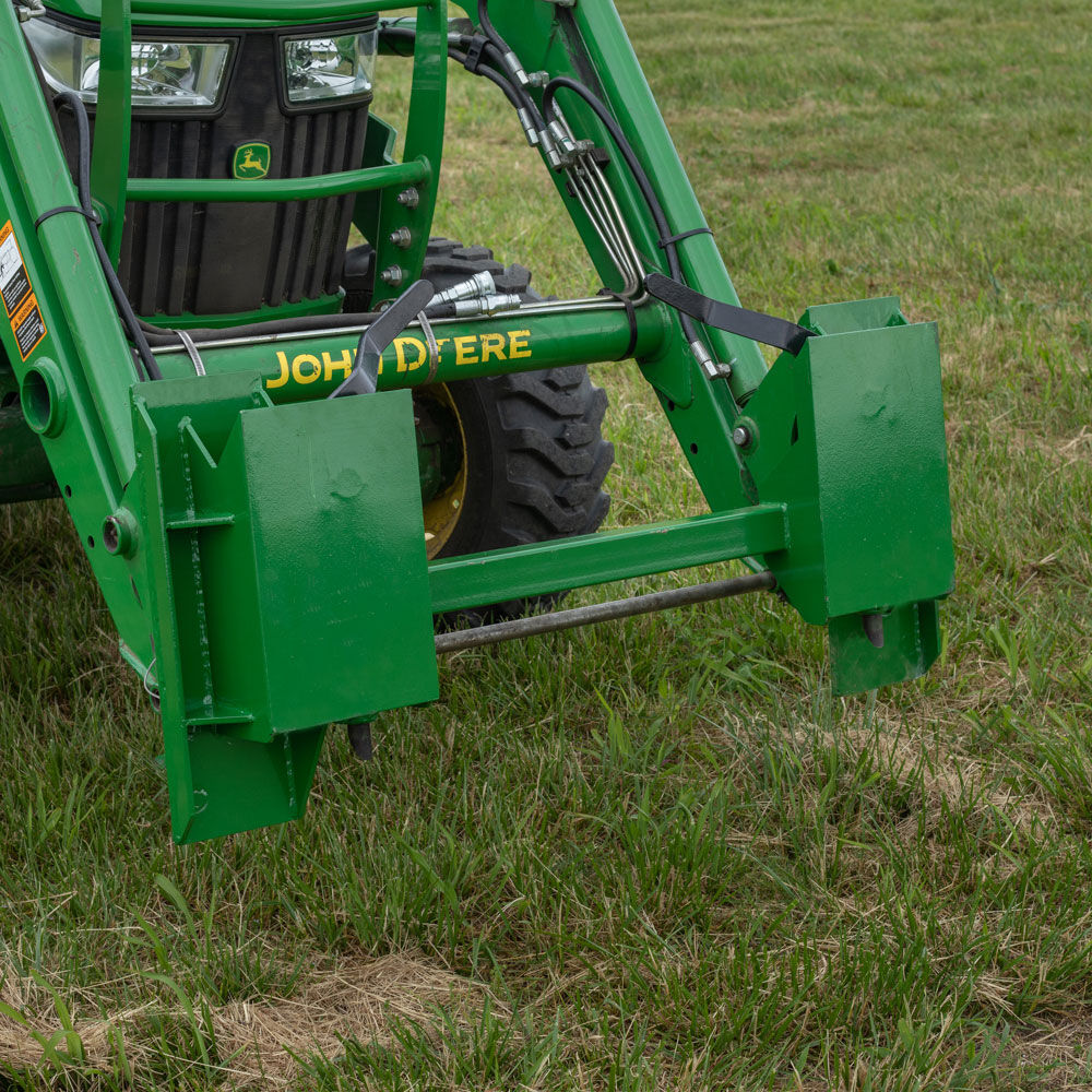 SCRATCH AND DENT - Quick Tach Adapter|Fits John Deere To Convert Skid Steer - FINAL SALE