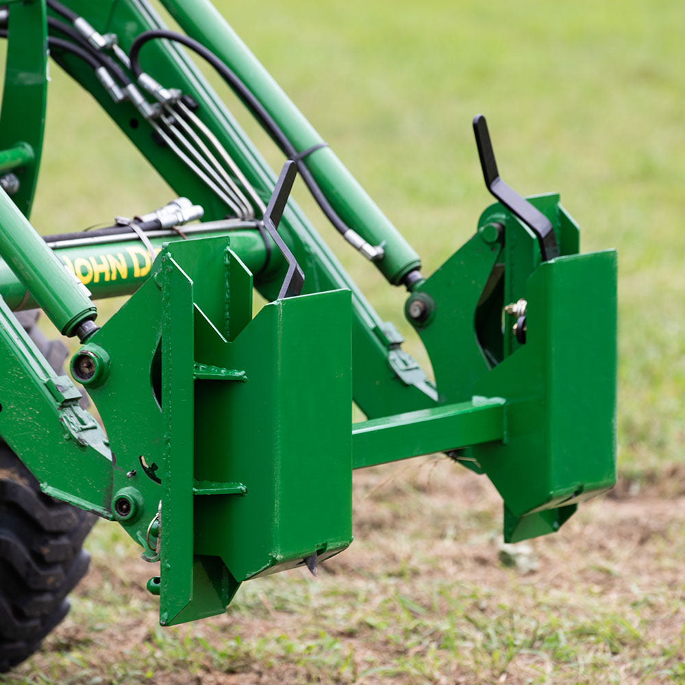 Quick Tach Adapter Fits John Deere To Convert Skid Steer