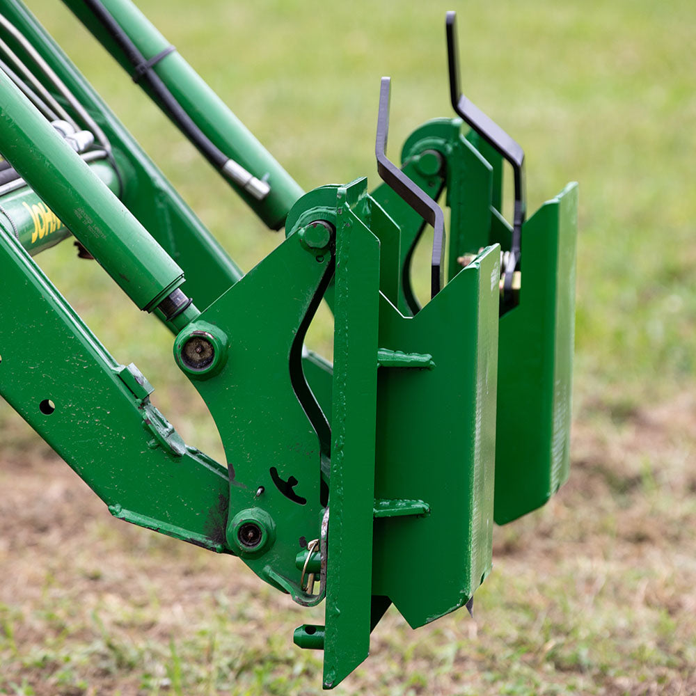 Quick Tach Adapter Fits John Deere To Convert Skid Steer