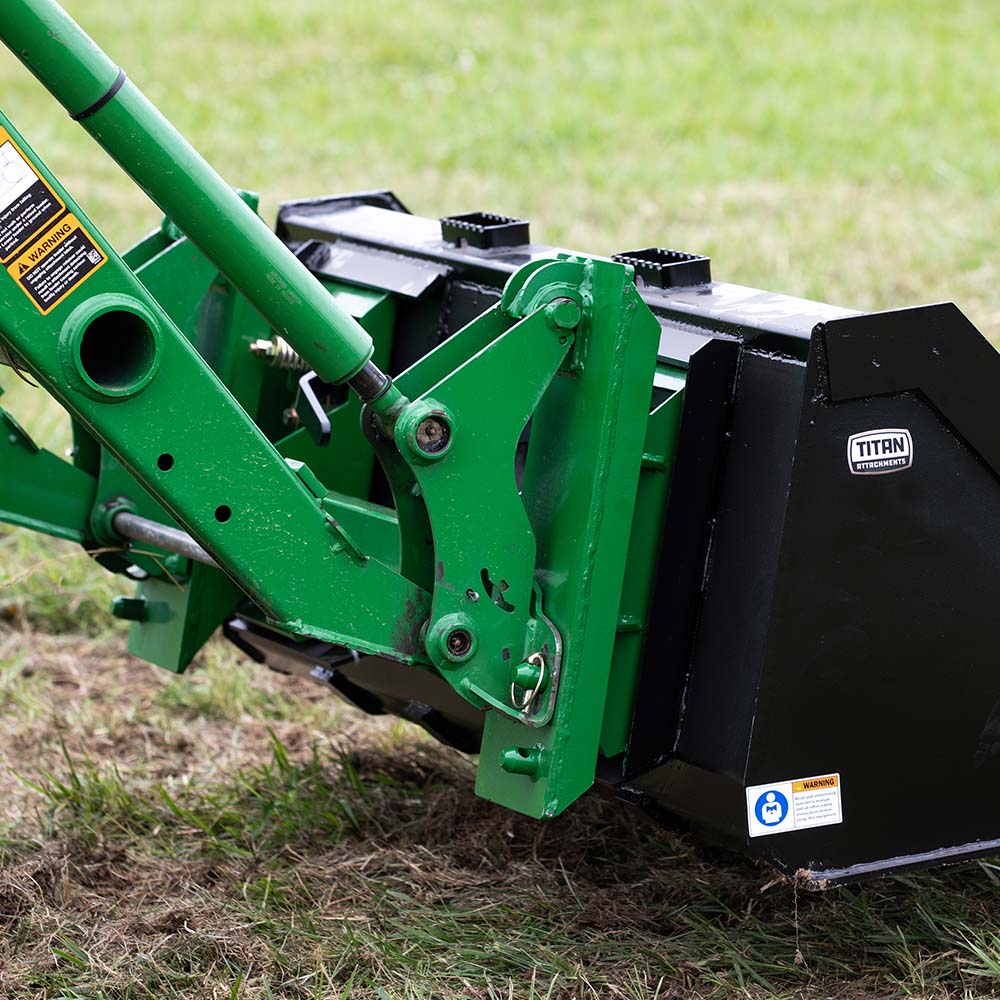 Quick Tach Adapter Fits John Deere To Convert Skid Steer