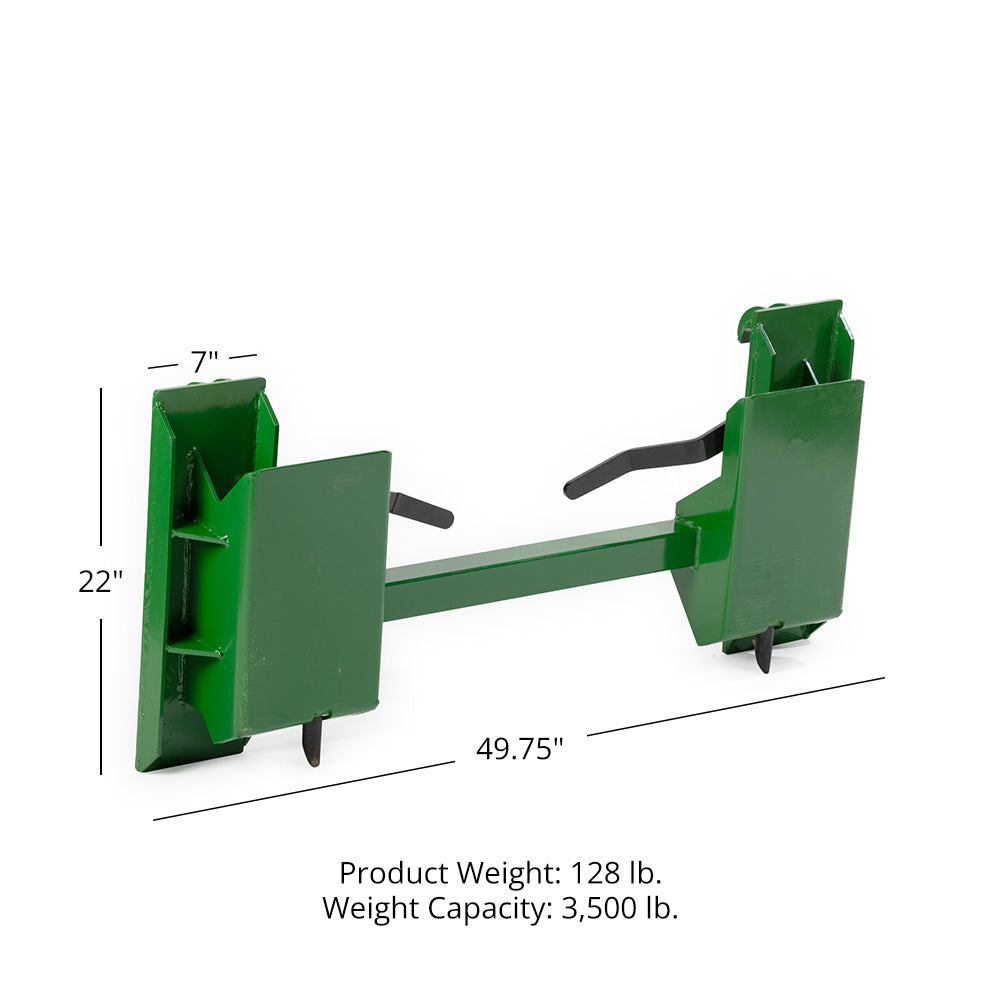 Quick Tach Adapter Fits John Deere To Convert Skid Steer - view 10