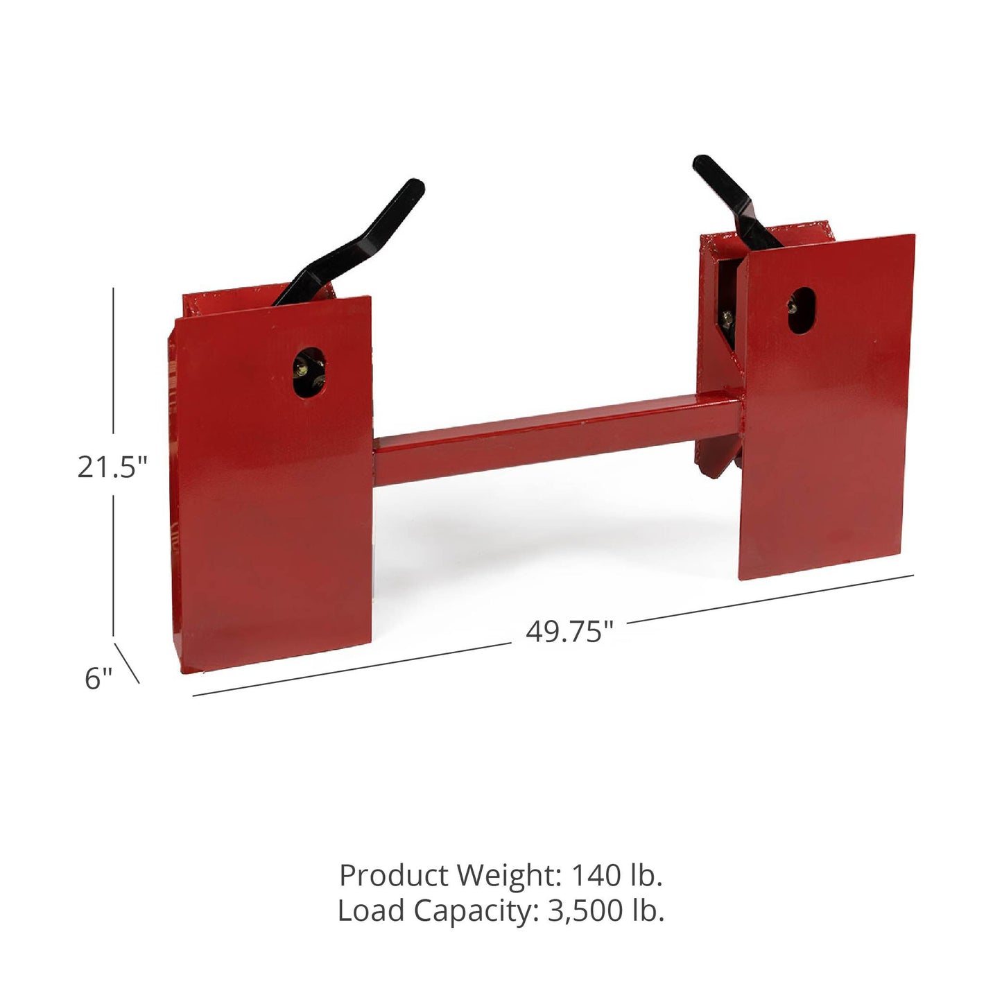 SCRATCH AND DENT - Universal Skid Steer Quick Tach Conversion Adapter - FINAL SALE - view 2