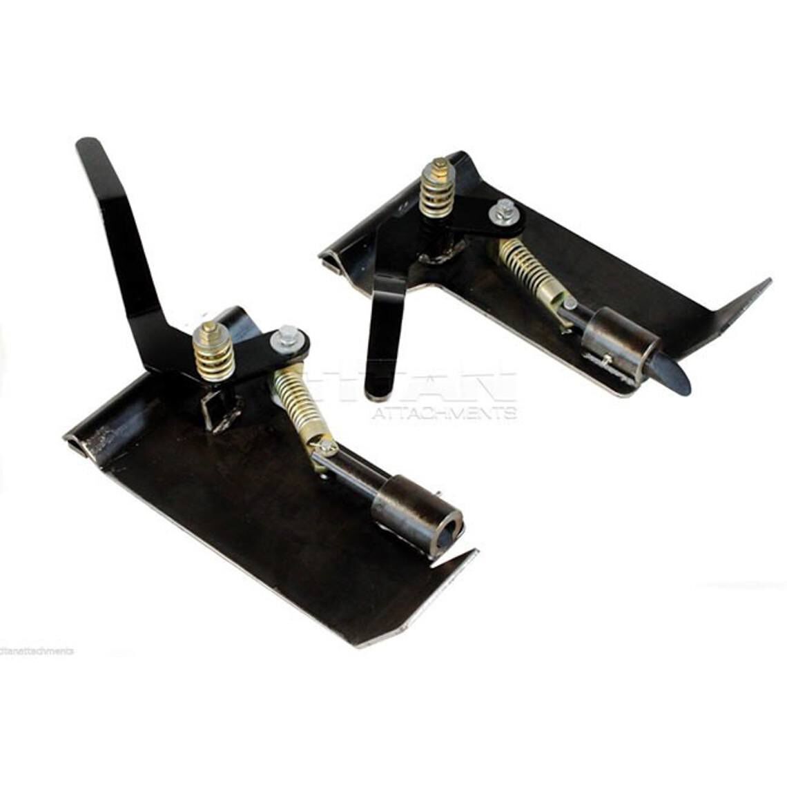 Pin On to Skid Steer Quick Tach Adapter w/ Spacer Brackets – Titan