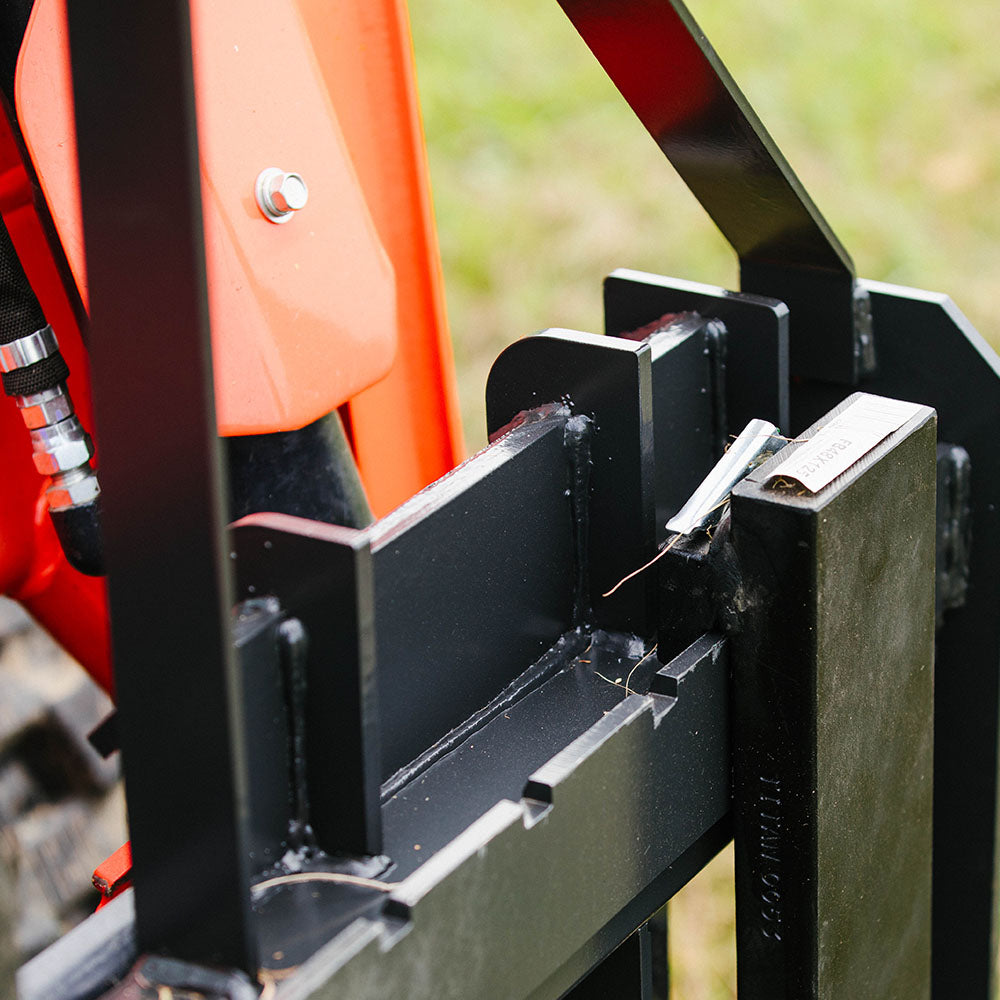 Standard Series Pallet Fork Frame Attachment | Frame + 36" Blades